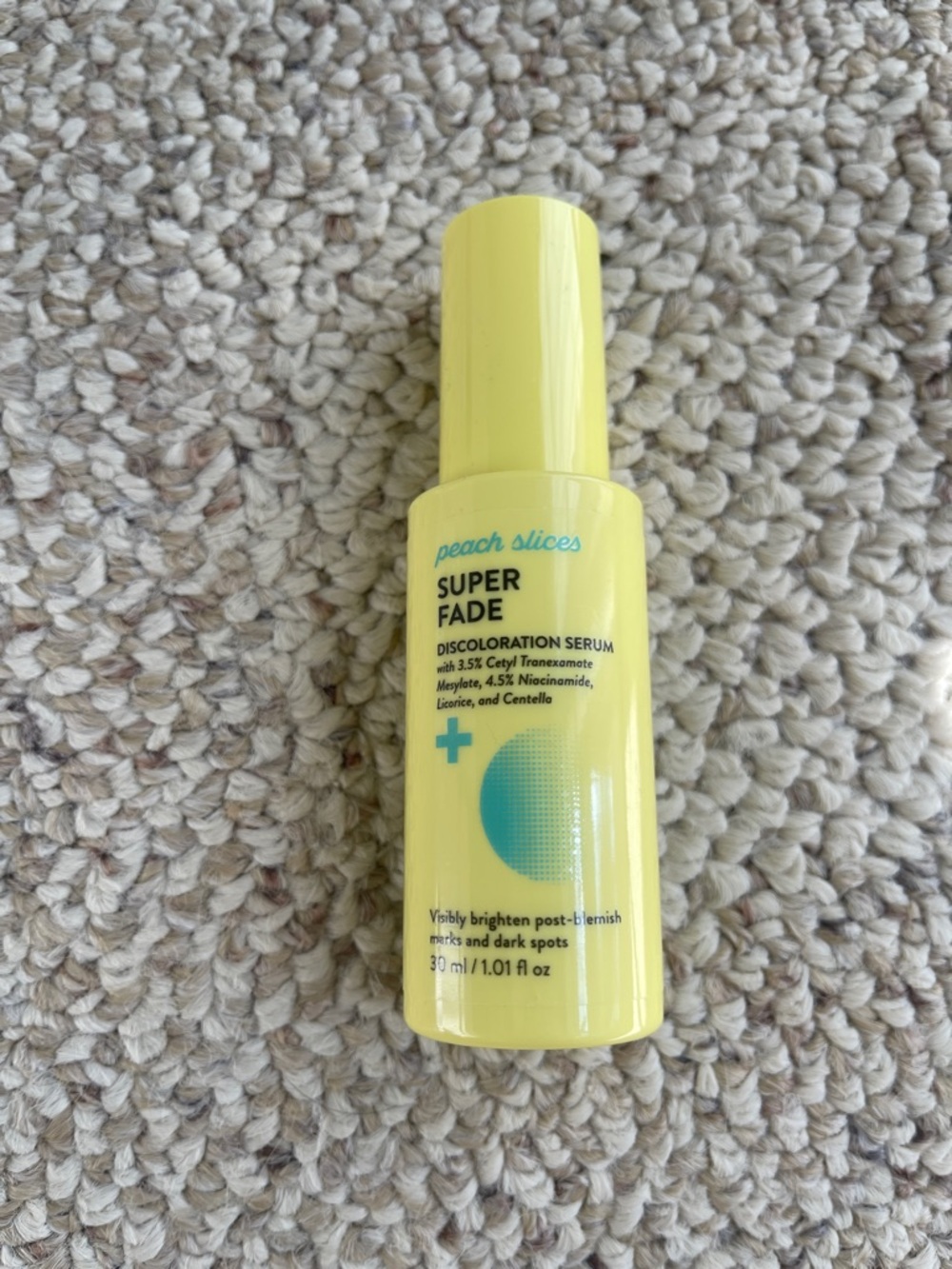 peach slices Super Fade Discoloration Serum - Yellow Bottle